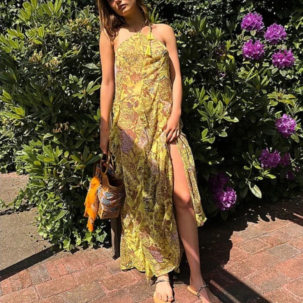 Free People Intimately Free Sandy Shores Maxi Dress